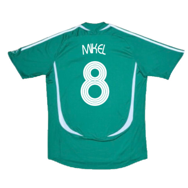 Nigeria 2006-08 Home Shirt (Very Good) (Mikel 8)
