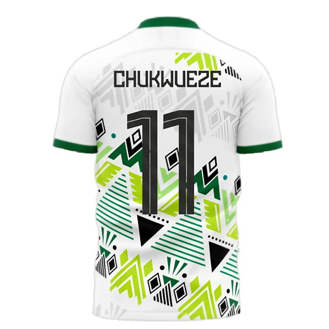 Nigeria 2025-2026 Away Concept Football Kit (Libero) (CHUKWUEZE 11)