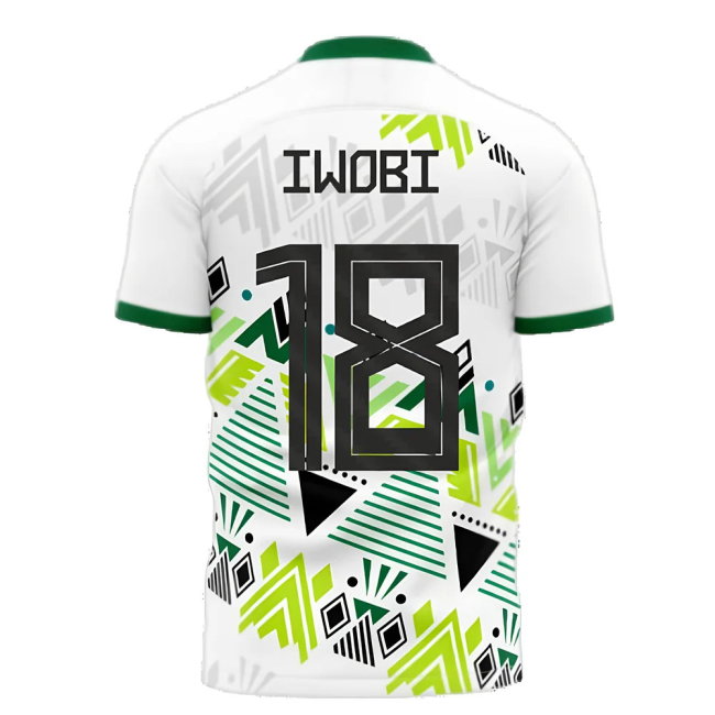 Nigeria 2025-2026 Away Concept Football Kit (Libero) (IWOBI 18)