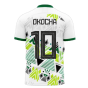 Nigeria 2023-2024 Away Concept Football Kit (Libero) (OKOCHA 10)