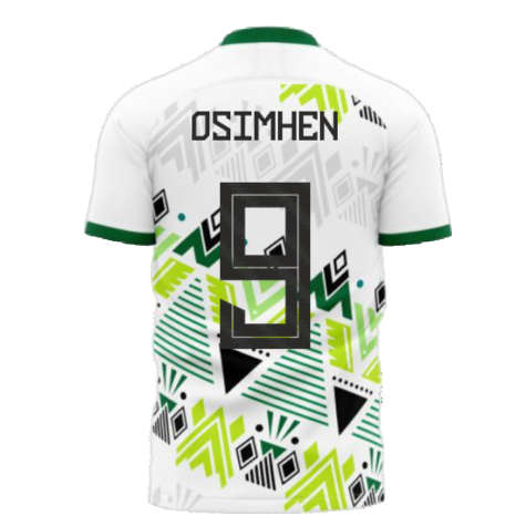 Nigeria 2023-2024 Away Concept Football Kit (Libero) (OSIMHEN 9) - Baby