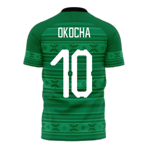 Nigeria 2020-2021 Home Concept Kit (Fans Culture) (OKOCHA 10)