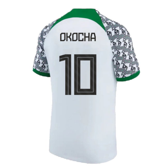 Nigeria 2021-2023 Away Shirt (S) (Excellent) (OKOCHA 10)