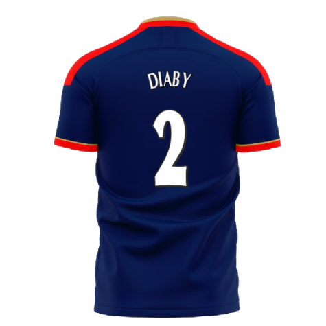North London Reds 2006 Style Away Concept Shirt (Libero) (Diaby 2)