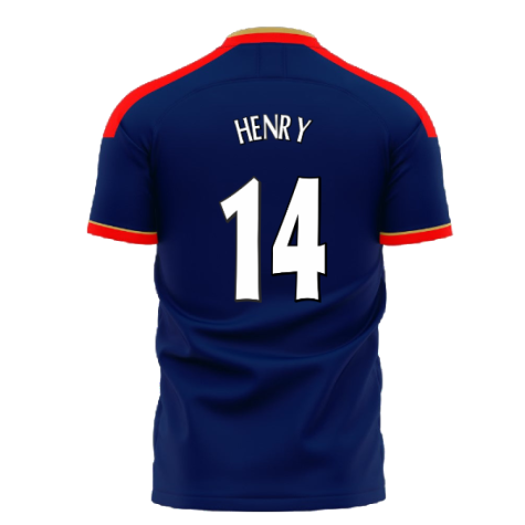 North London Reds 2006 Style Away Concept Shirt (Libero) (Henry 14)