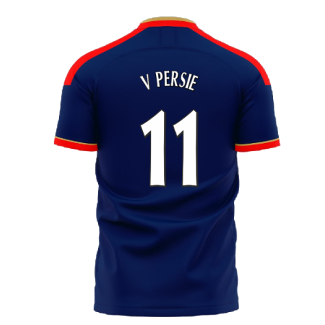 North London Reds 2006 Style Away Concept Shirt (Libero) (V Persie 11)