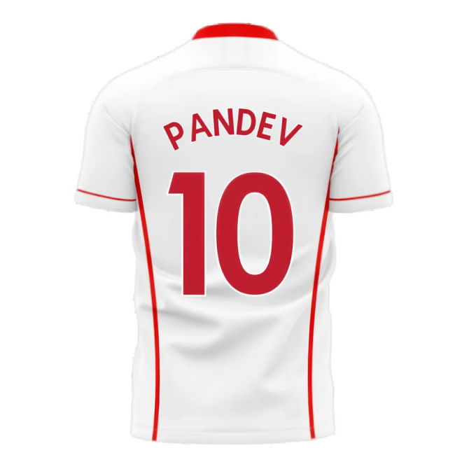 North Macedonia 2025-2026 Away Concept Shirt (Libero) (Pandev 10)