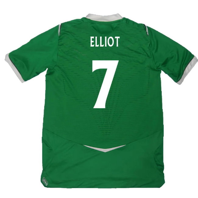 Northern Ireland 2008-09 Home Shirt (L) (Excellent) (Elliot 7)