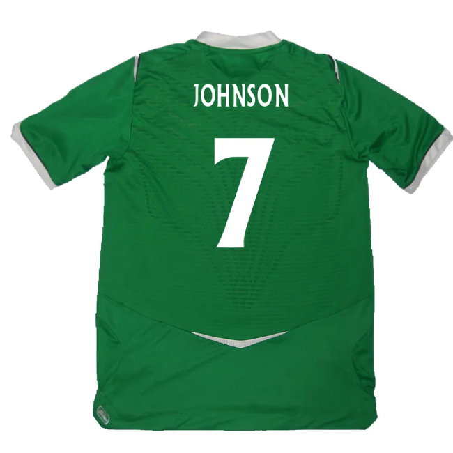 Northern Ireland 2008-09 Home Shirt (L) (Excellent) (Johnson 7)