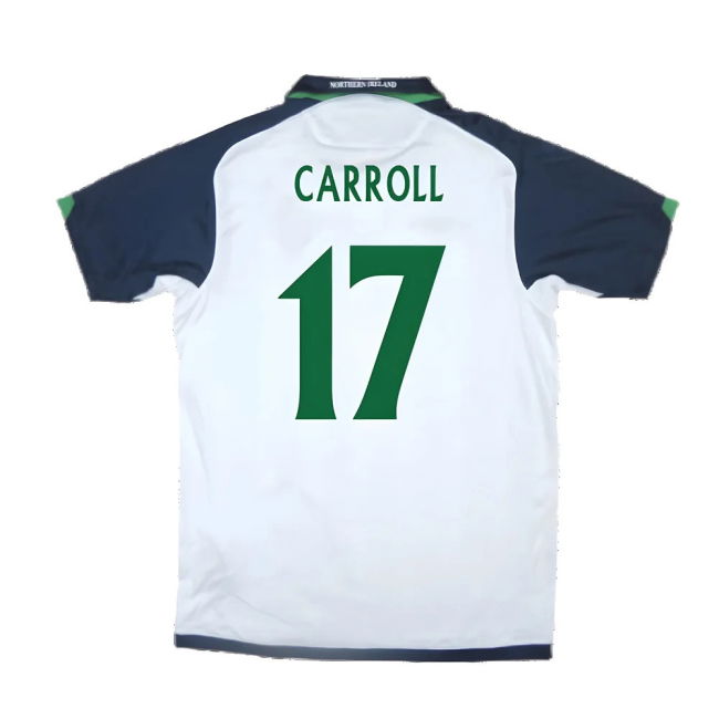 Northern Ireland 2009-10 Away Shirt ((Very Good) XL) (Carroll 17)