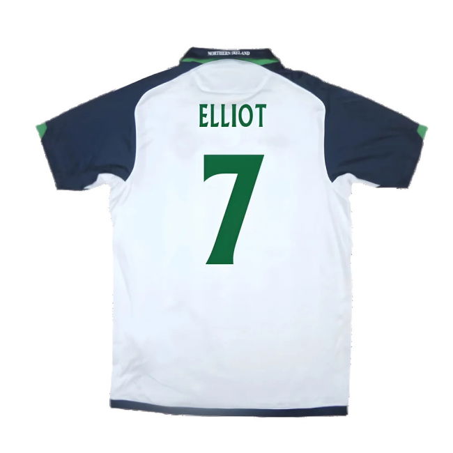 Northern Ireland 2009-10 Away Shirt ((Very Good) XL) (Elliot 7)