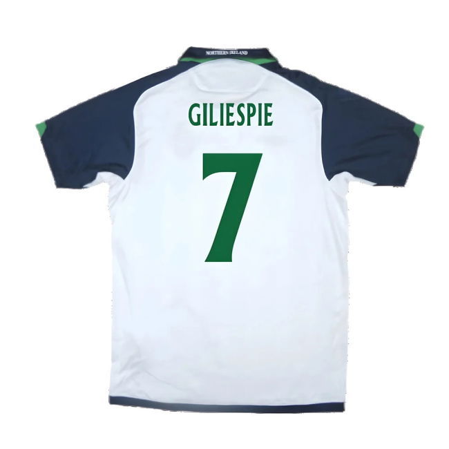 Northern Ireland 2009-10 Away Shirt ((Very Good) XL) (Giliespie 7)