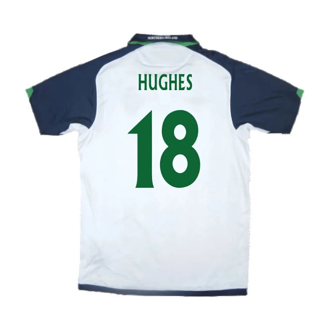 Northern Ireland 2009-10 Away Shirt ((Very Good) XL) (Hughes 18)