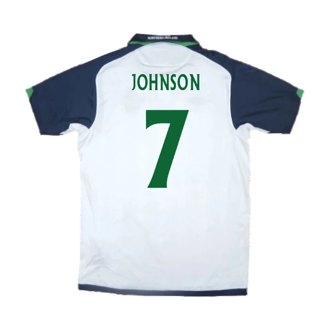 Northern Ireland 2009-10 Away Shirt ((Very Good) XL) (Johnson 7)