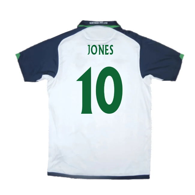 Northern Ireland 2009-10 Away Shirt ((Very Good) XL) (Jones 10)