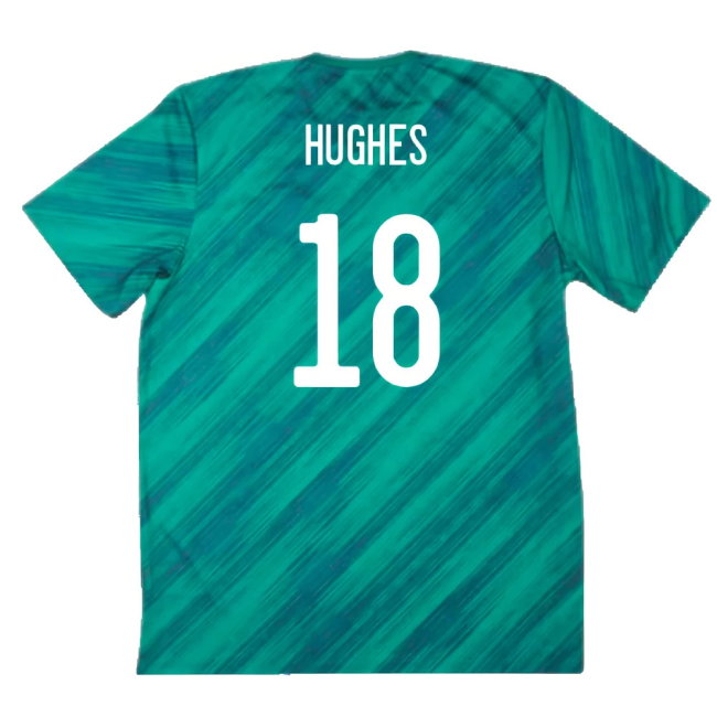 Northern Ireland 2020-2021 Home Shirt (L) (Mint) (HUGHES 18)