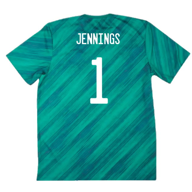 Northern Ireland 2020-2021 Home Shirt (L) (Mint) (JENNINGS 1)