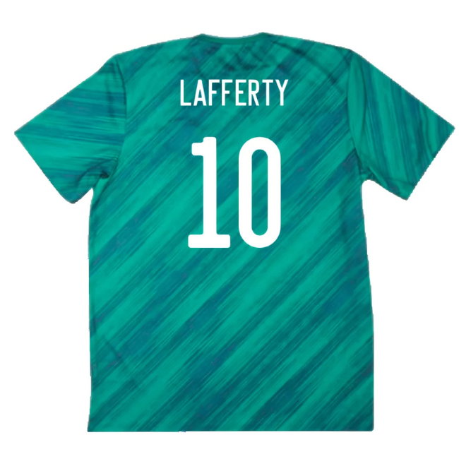 Northern Ireland 2020-2021 Home Shirt (L) (Mint) (LAFFERTY 10)