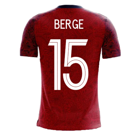 Norway 2023-2024 Home Concept Football Kit (Airo) (BERGE 15)