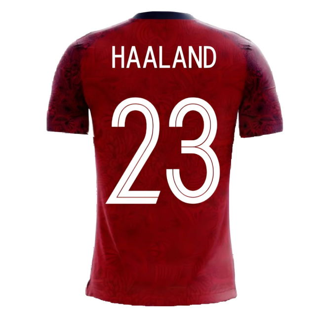 Norway 2025-2026 Home Concept Football Kit (Airo) (HAALAND 23)