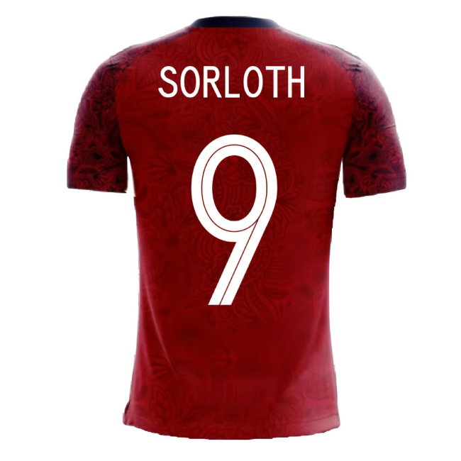 Norway 2025-2026 Home Concept Football Kit (Airo) (SORLOTH 9)