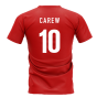Norway Team T-Shirt - Red (CAREW 10)