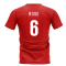 Norway Team T-Shirt - Red (RIISE 6)
