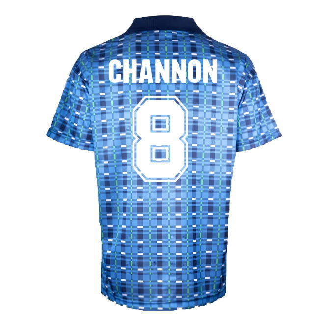 Norwich 1994 Away Retro Football Shirt (Channon 8)