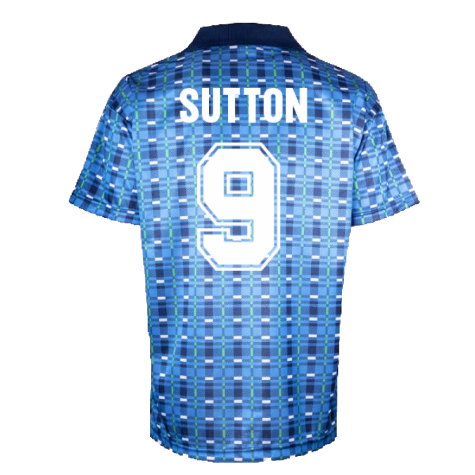 Norwich 1994 Away Retro Football Shirt (Sutton 9)