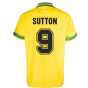 Norwich 1994 Home Retro Football Shirt (Sutton 9)