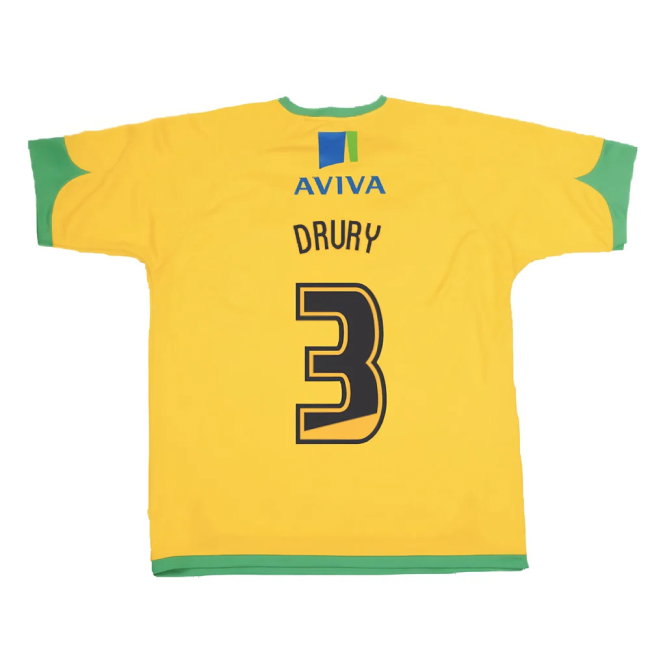 Norwich 2008-2010 Home Shirt (Good) (Drury 3)