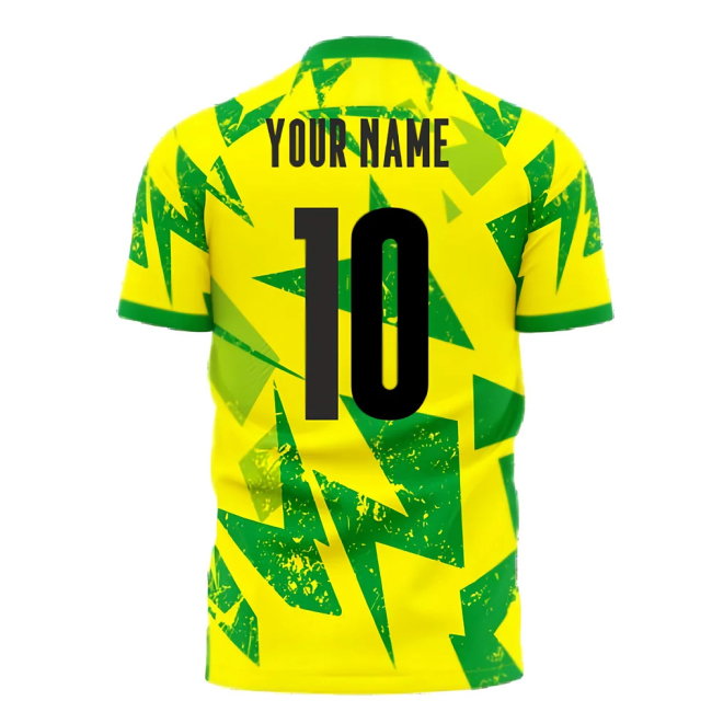Norwich 2025-2026 Home Concept Football Kit (Libero) (Your Name)