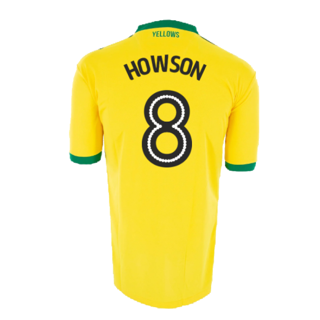 Norwich City 2016-17 Home Shirt ((Good) XXL) (Howson 8)