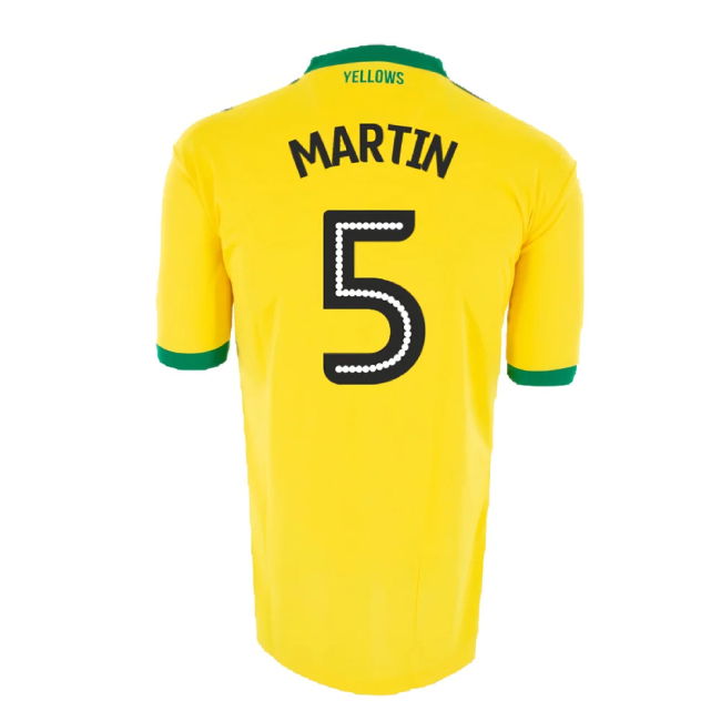Norwich City 2016-17 Home Shirt ((Good) XXL) (Martin 5)