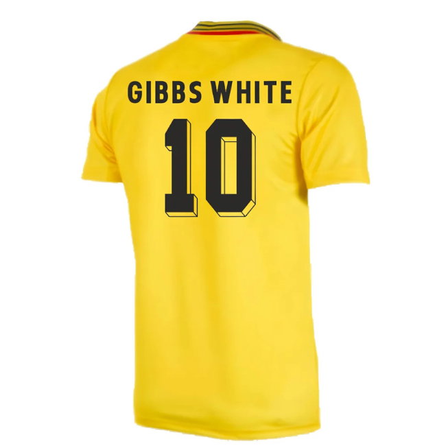 Nottingham Forest 1995-1997 Away Retro Shirt (GIBBS WHITE 10)