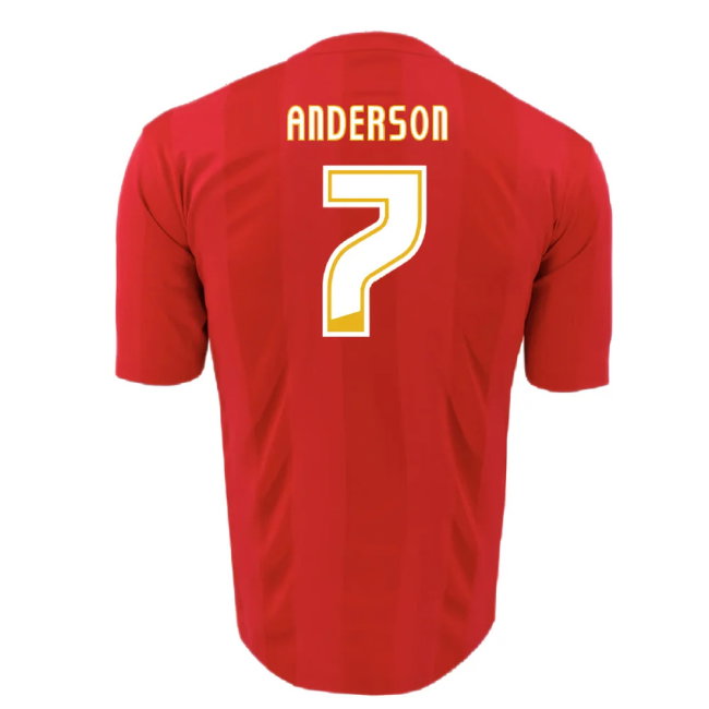 Nottingham Forest 2010-11 Home Shirt (Excellent) (ANDERSON 7)