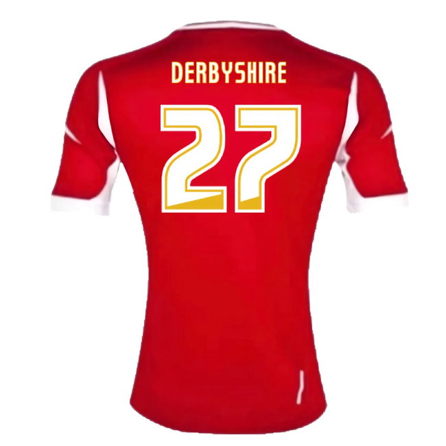 Nottingham Forest 2013-14 Home Shirt (XXL) (Very Good) (Derbyshire 27)
