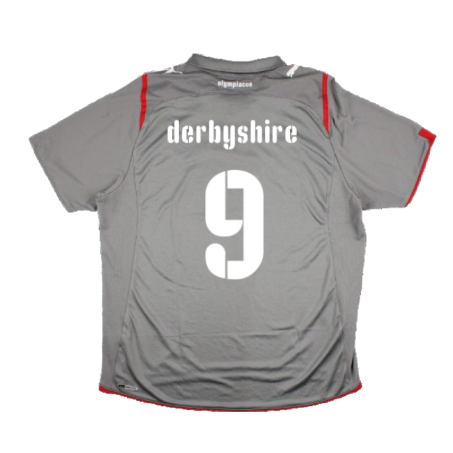 Olympiakos 2009-10 Third Shirt ((Very Good) L) (Derbyshire 9)