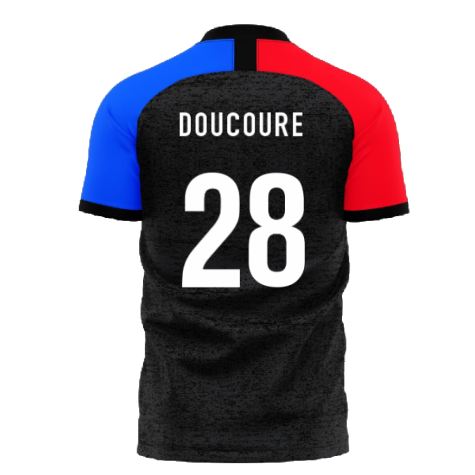 Palace 2023-2024 Away Concept Football Kit (Libero) (DOUCOURE 28)