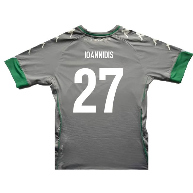 Panathinaikos 2020-21 Third Shirt (Sponsorless) ((Very Good) L) (Ioannidis 27)
