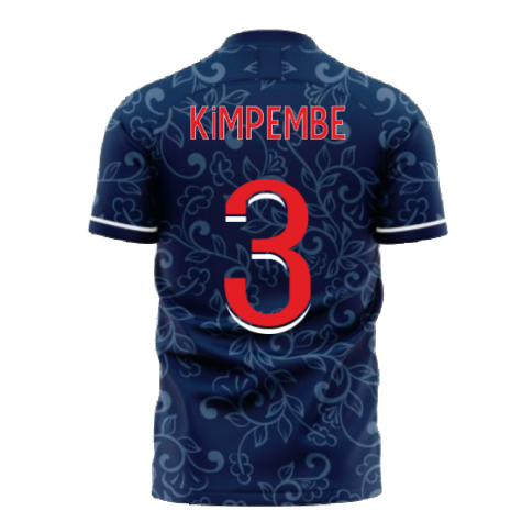 Paris 2023-2024 Home Concept Football Kit (Libero) (KIMPEMBE 3)