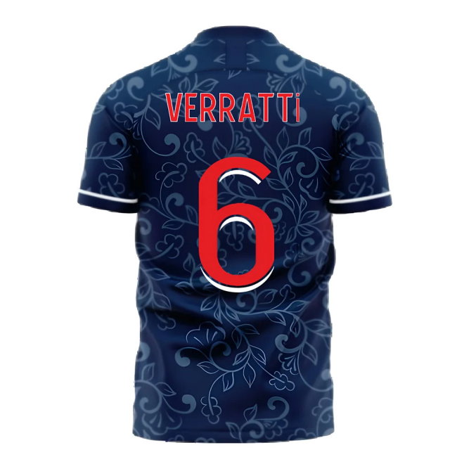 Paris 2025-2026 Home Concept Football Kit (Libero) (VERRATTI 6)