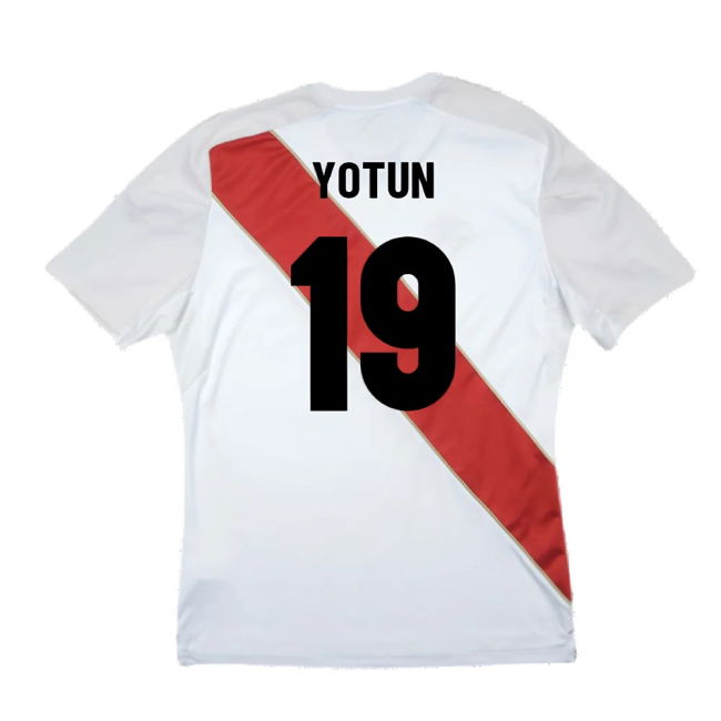 Peru 2018-19 Home Shirt ((Good) S) (Yotun 19)