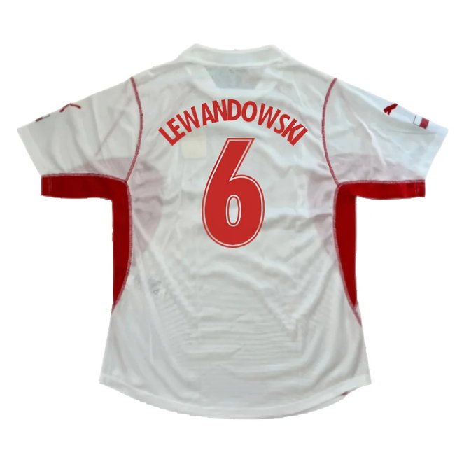 Poland 2002-03 Home Shirt (XL) (Good) (Lewandowski 6)