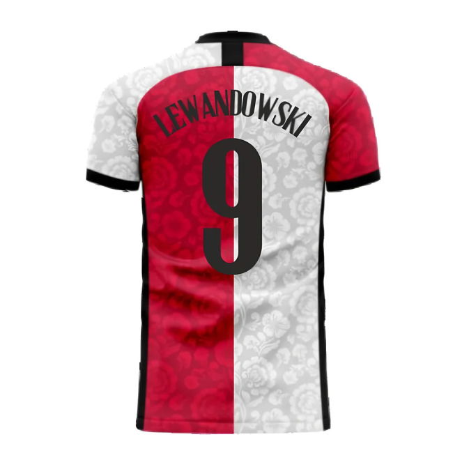 Poland 2025-2026 Away Concept Football Kit (Libero) (LEWANDOWSKI 9)