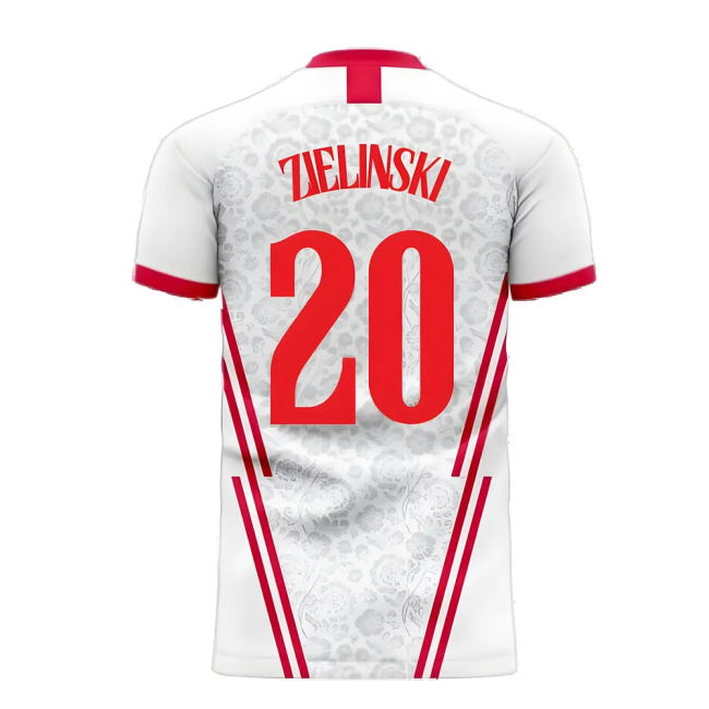 Poland 2025-2026 Home Concept Football Kit (Libero) (ZIELINSKI 20)