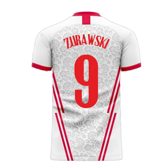 Poland 2025-2026 Home Concept Football Kit (Libero) (ZURAWSKI 9)