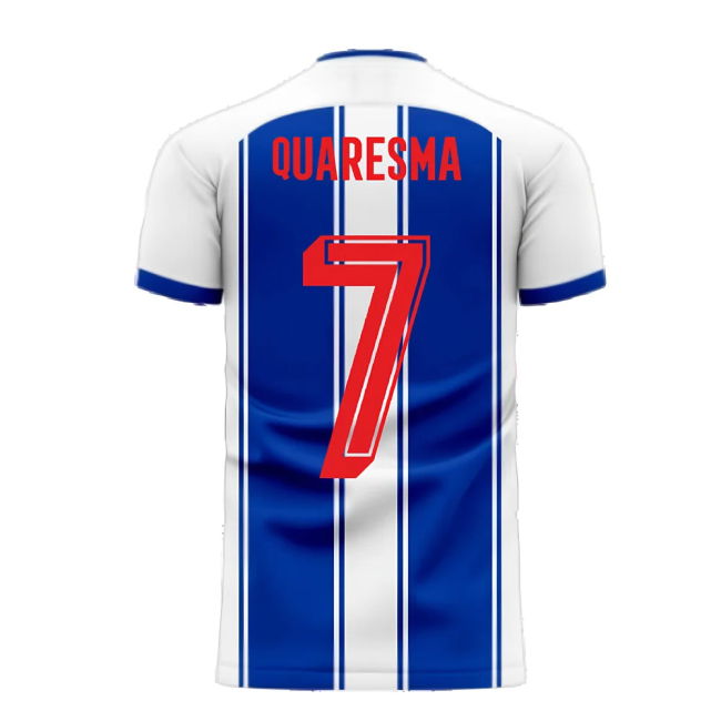 Porto 2025-2026 Home Concept Football Kit (Libero) (QUARESMA 7)