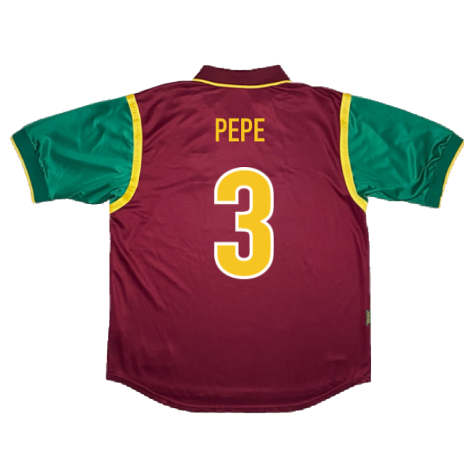 Portugal 1998-1999 Home Shirt (Excellent) (PEPE 3)