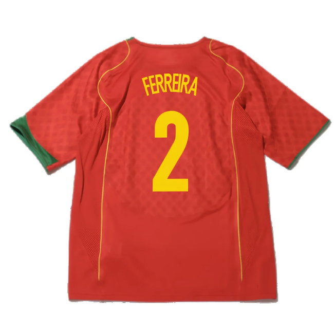 Portugal 2004 Reissue Home Shirt (Ferreira 2)